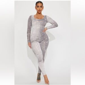 Nellie Jumpsuit in White